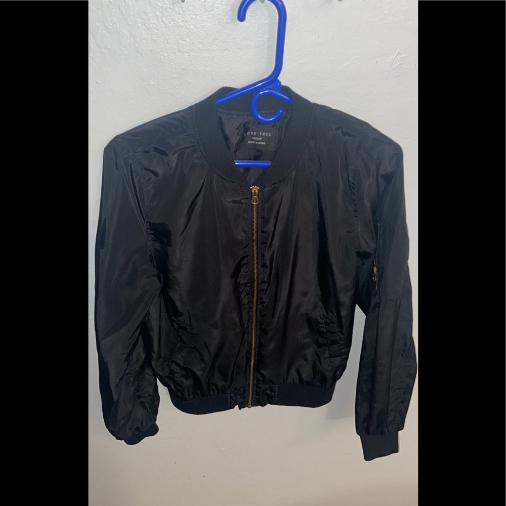 Black Bomber jacket